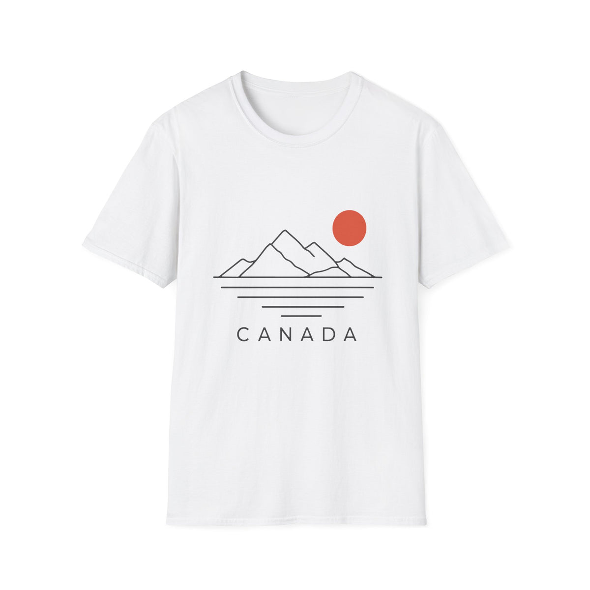 Canada With Mountain T-Shirt
