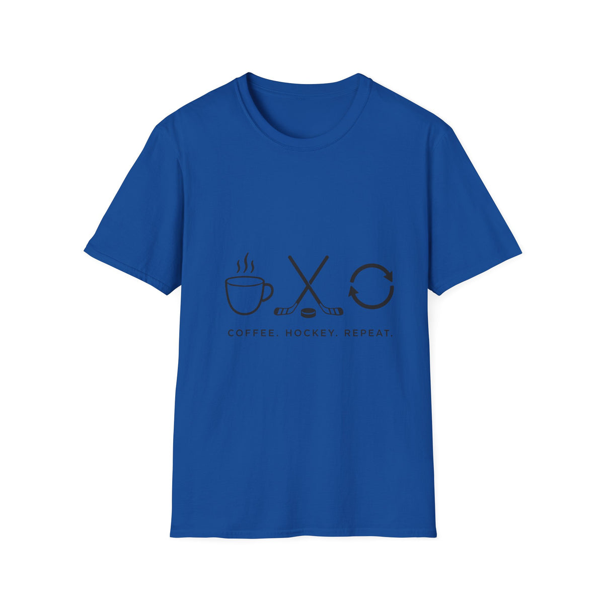 Coffee Hockey Repeat T-Shirt