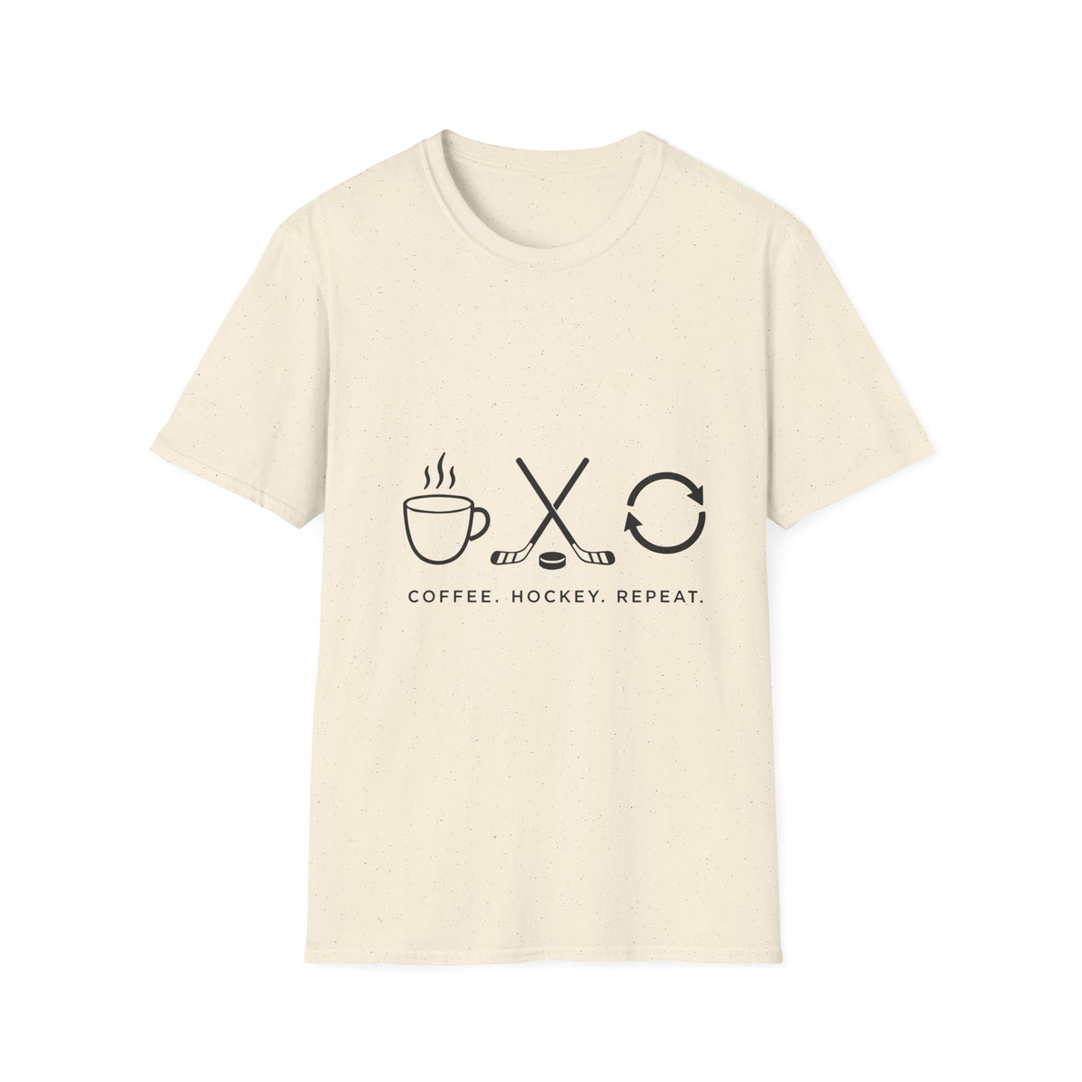 Coffee Hockey Repeat T-Shirt