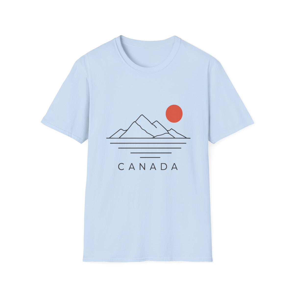 Canada With Mountain T-Shirt