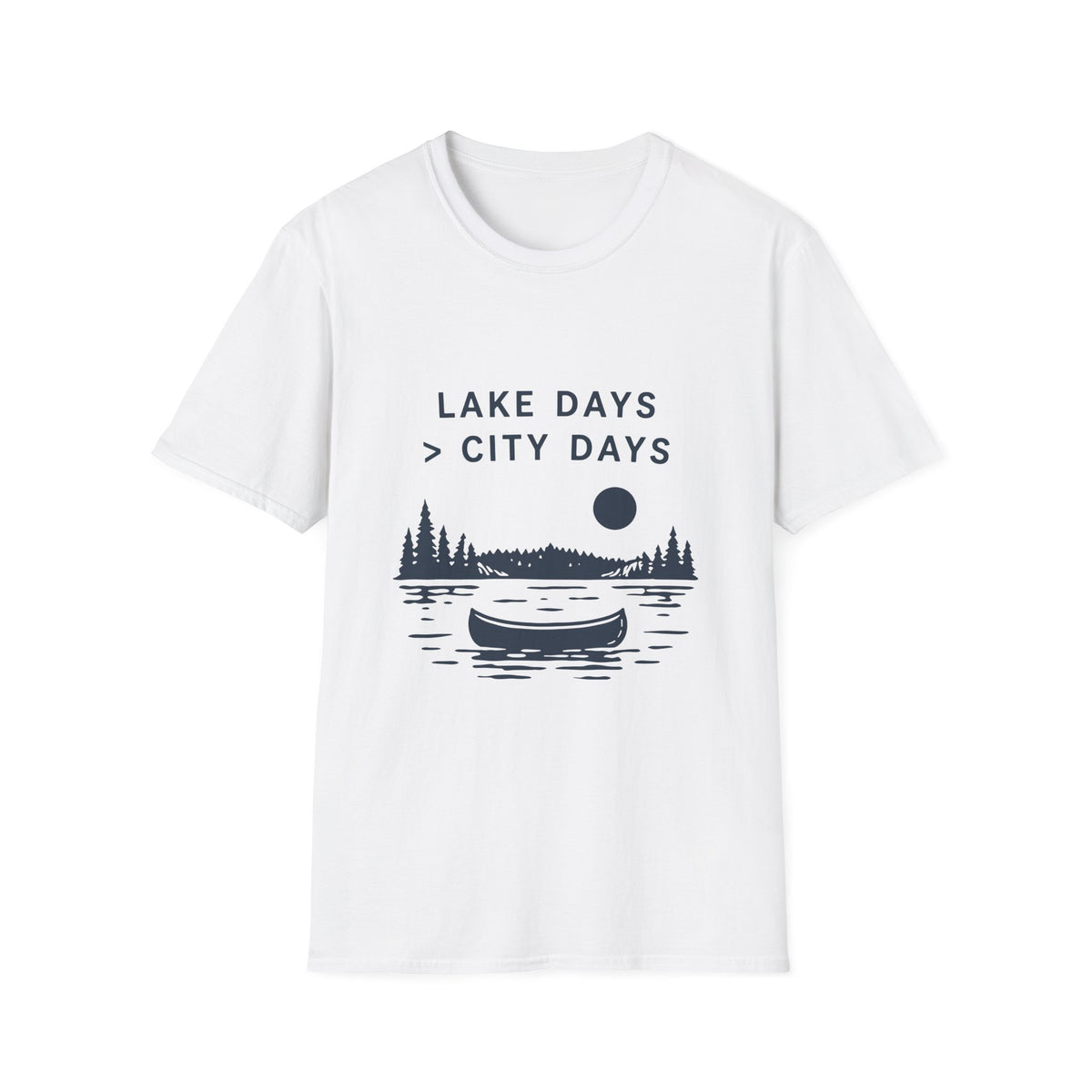 Lake Days Greater Than City Days T-Shirt