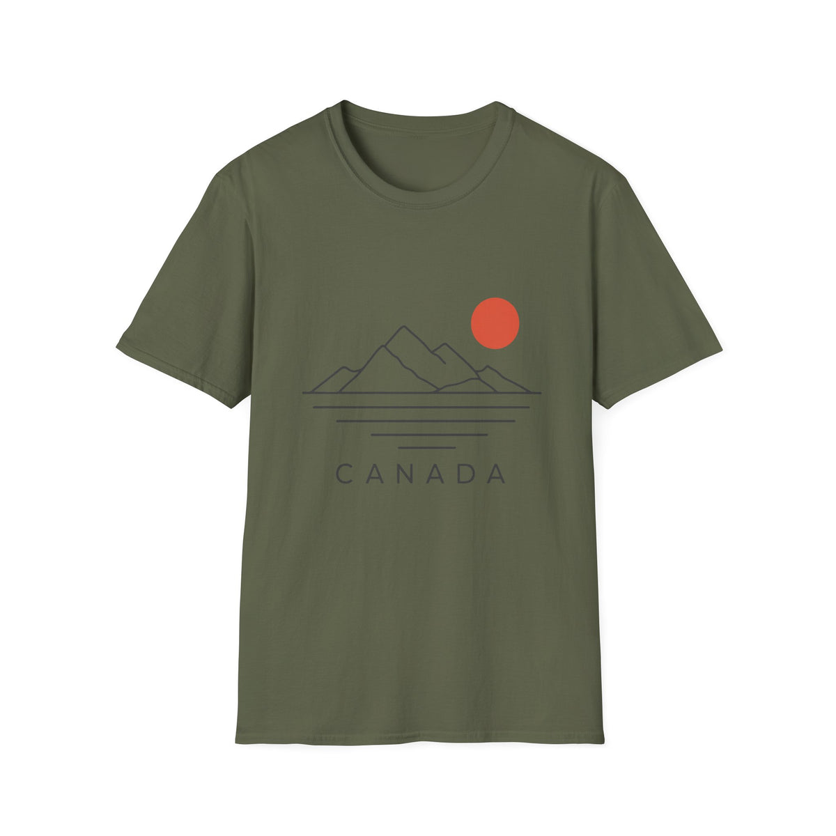 Canada With Mountain T-Shirt
