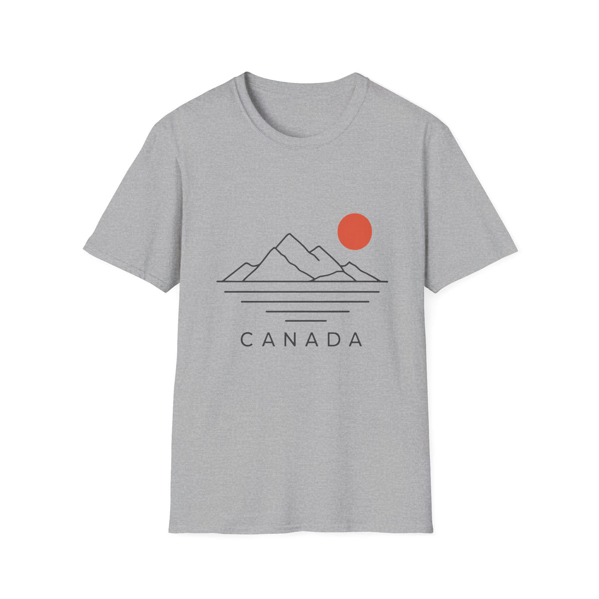 Canada With Mountain T-Shirt