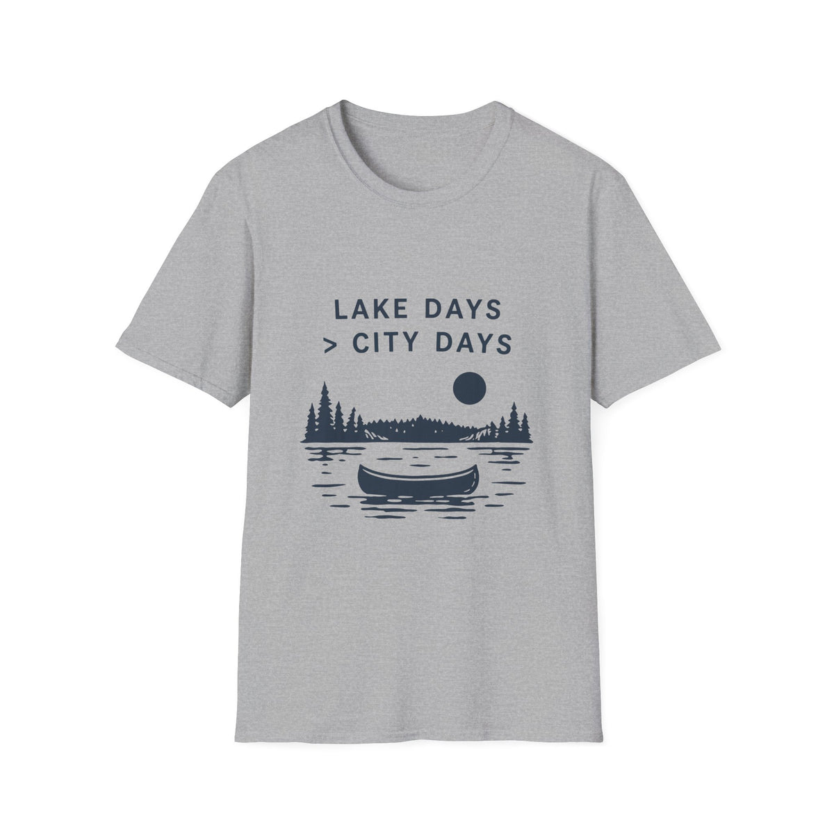 Lake Days Greater Than City Days T-Shirt